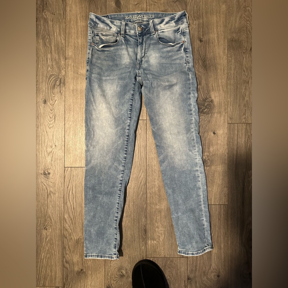 American Eagle Acid Wash Skinny
